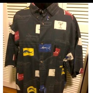 Columbia Hawaiian Style Shirt